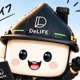 DeLIFEのマスコット Deライフ